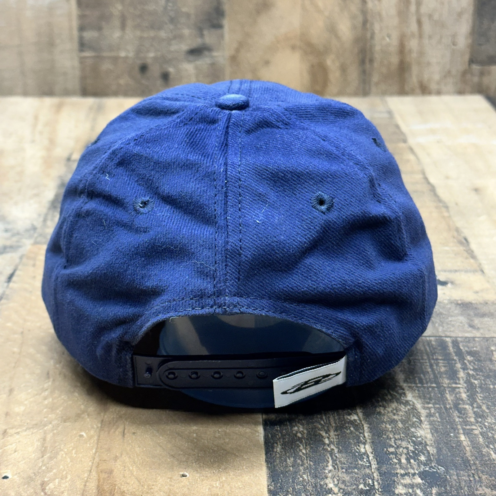 Carolina Brine Lacrosse Snapback Hat UNC Blue Embroidered Cap