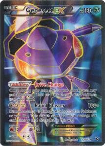 Pokémon Genesect EX FCO-120 Ultra Rare Deutsch Good