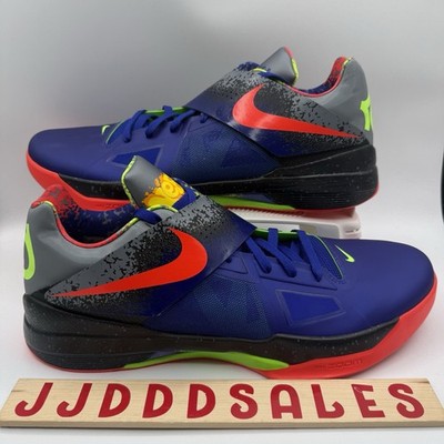 Nike Zoom Kd 4 IV Nerf Basketball Concord Bright Crimson FQ8180