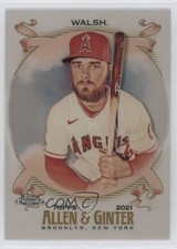 2021 Topps Allen & Ginter Chrome Refractor Jared Walsh #174 1a1r