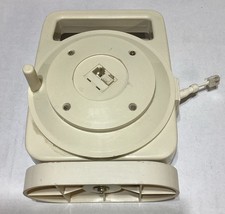 Telephone Wind Up Portable Extension Land Line Cable  Reel Woods Wire