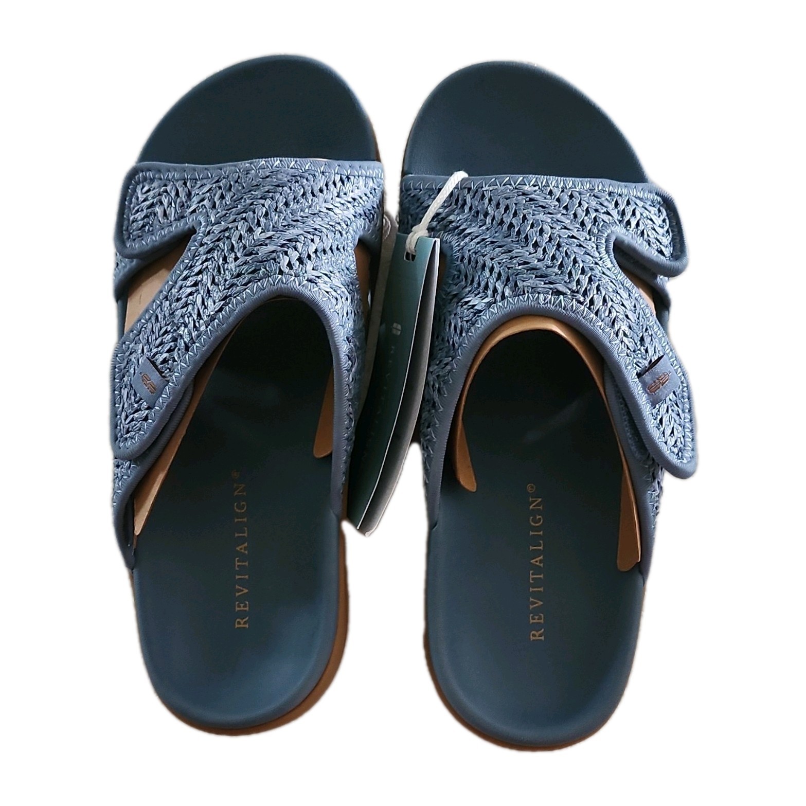 Revitalign Orthotic Adjustable Raffia Sandals - Kholo Capri