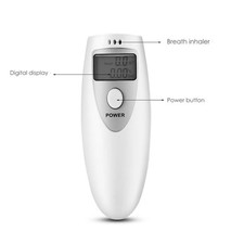 Portable Digital Breath Alcohol Tester For Healthier Breath Testing Popular