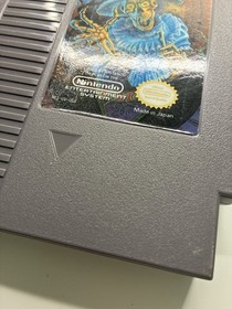 Uninvited Nintendo NES Cart, 1991 Rare Game, Tested Working