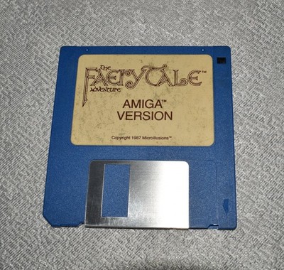 The Faery Tale Adventure Game For Commodore Amiga Microillusions 1987