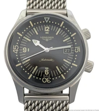 Longines Legend Diver 42mm Date L37744506 Mens Automatic Heritage Watch Box Tags