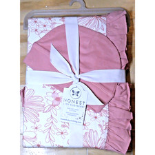 Honest Baby Clothing Organic Stroller Pink Blanket  Cap Set Baby Shower 