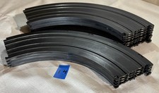 AURORA AFX TRACK LOT OF 11 - 9" TURNS MAGNA TRACTION HO SLOT CAR 14