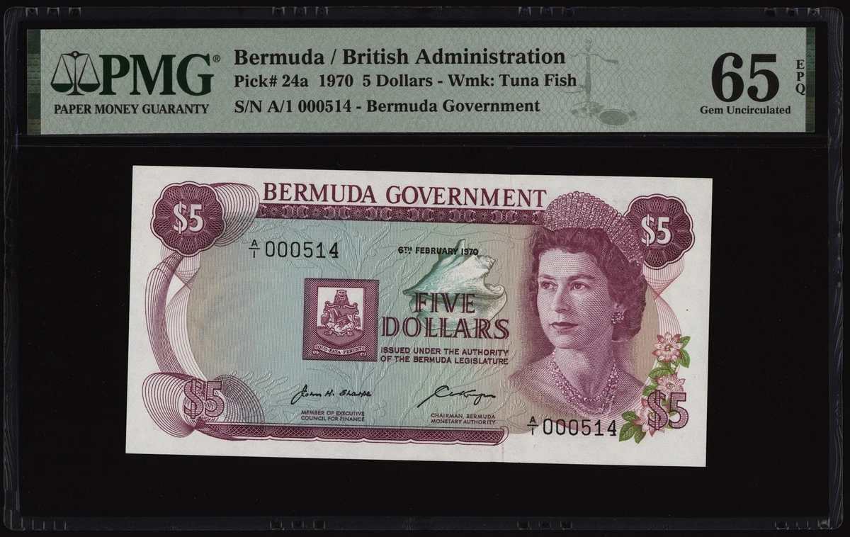 バーミューダドル　1970 1970 Bermudian Paper Money for sale | eBay