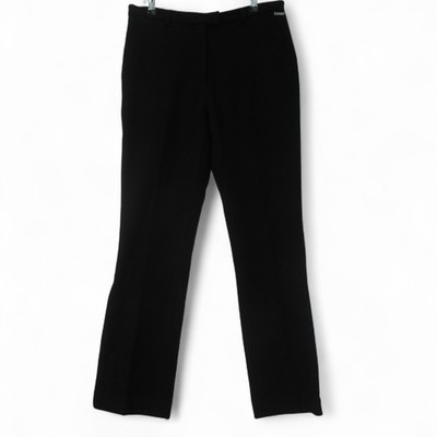 Fiorelli Trousers Size UK 12 Women's Black Wool Blend City Pants - Preloved