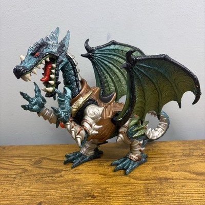 1998 Chap Mei Legends of Medieval Knights Green Dragon Action Figure 8  X 11 