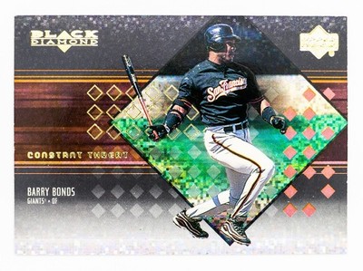 Barry Bonds #T8 (2000 UD Black Diamond) Constant Threat, San Francisco Giants