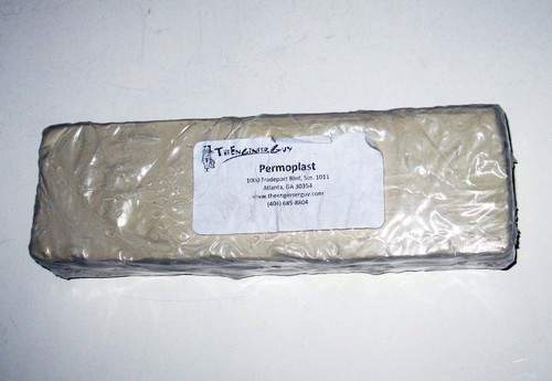 The Engineer Guy 3.75 Lb Block Permoplast Modeling Clay Cream NOS Sealed