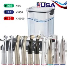 NSK Style Dental Brushless LED Electric Micro Motor/1:5 1:1 Increasing Handpiece