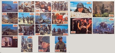 BIG RED ONE Lee Marvin, Mark Hamill, Robert Carradine Aushangfotos 1980