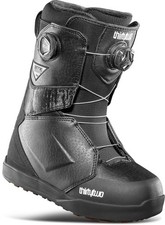 ThirtyTwo Lashed Double BOA Women's Snowboard Boots, Black/White/Black, W10 MY25