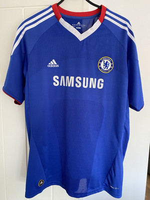 Authentic XL Chelsea Home Shirt Season 10/11 (P to P 22