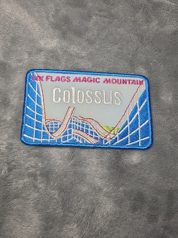 1992 Six Flags Magic Mountain Colossus Patch