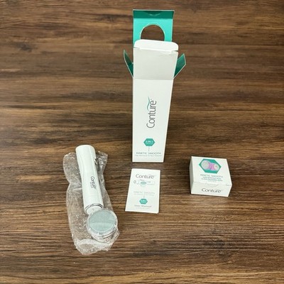 Conture Kinetic Smooth 2-in-1 device hair remover & skin polisher With Duo Pack
