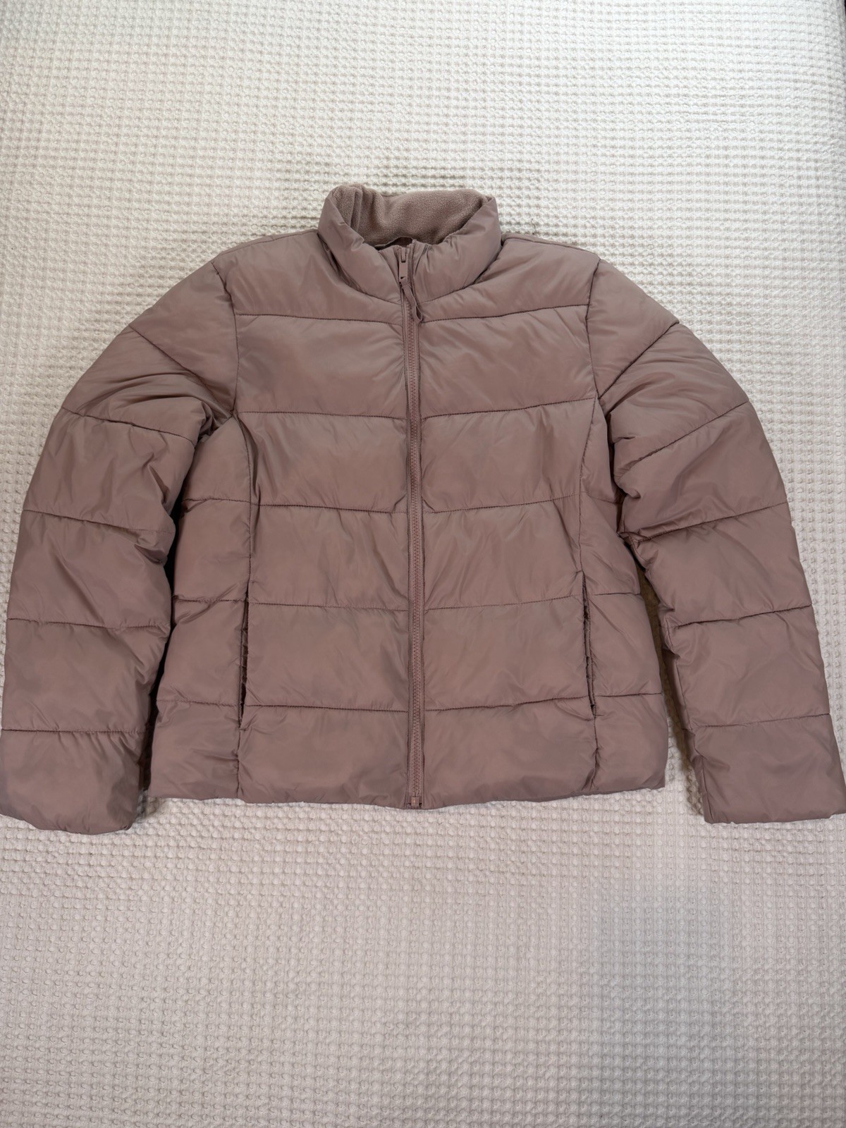 GAP ColdControl Puffer Jacket Women’s Small Taupe… - image 1