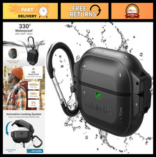 Waterproof Shockproof Case for AirPods 3rd Gen - Durable Protection, 330ft Range