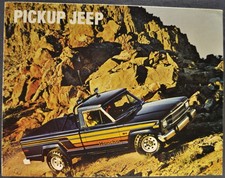 1979 Jeep Pickup Truck Brochure Folder J-10 20 Honcho Original Spanish Text 1979 Jeep Pickup Truck Brochure Folder J-10 20 Honcho Original Spanish Text