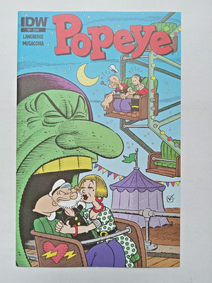 IDW  Comics  POPEYE #8  First Printing   Mint Unread