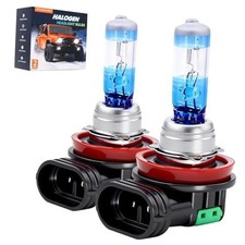 Halogen Bulbs, 3800k Warm White Light, 300 Brighter, High Performance H11