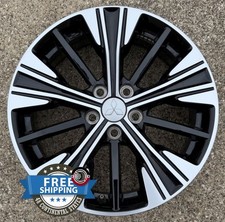 Mitsubishi Eclipse Cross 2018-2022 Factory Oem Wheel 18 Rim 65857 Blackcnc B Mitsubishi Eclipse Cross 2018-2022 Factory Oem Wheel 18 Rim 65857 Blackcnc B