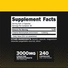 Primaforce Creatine Monohydrate Capsules - 240 Capsules, 3,000mg per Serving