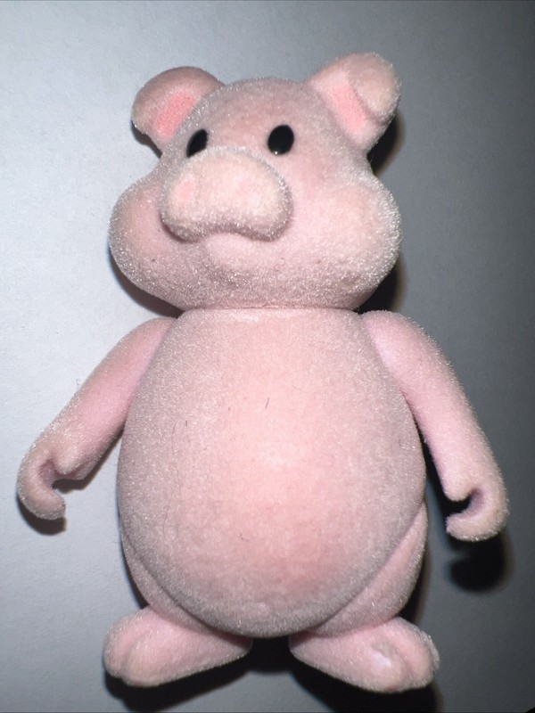 Lil Woodzeez Pig Curlicue Family -(Nude)