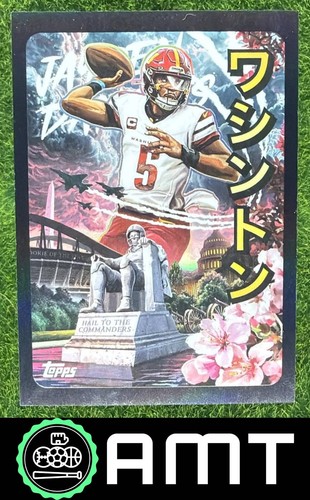 2025 Topps Chrome Jayden Daniels Base (RAW)