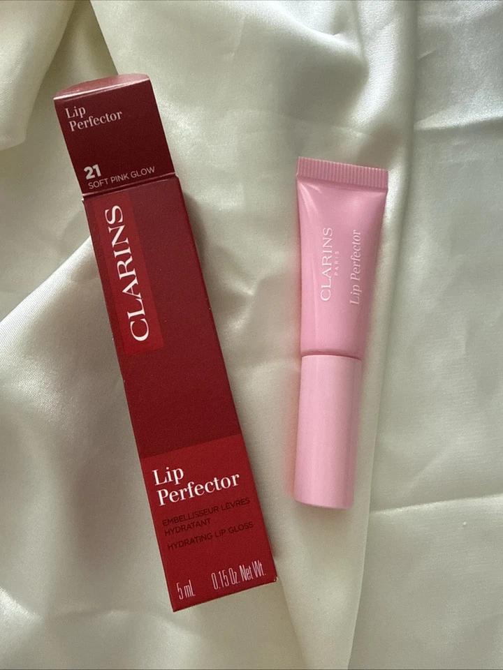 1 x CLARINS Lip Perfector N/A Lipgloss 21 Soft Pink Glow 5 ml NEU u. OVP - Bild 1 von 1