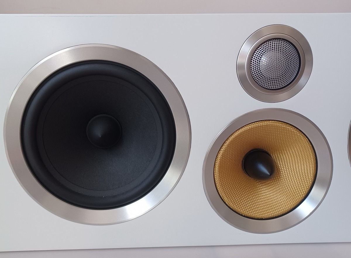 B&W Bowers & Wilkins CM Centre 2 S2 Speaker RARE White | eBay