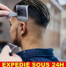 Peigne Pofessionnel Homme Barbier Coupe Cheveux Dégradé Brosse Coiffure Barbe