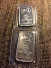 Silvertowne Mint Lot of Two 1 Ounce Silver Bullion Bars