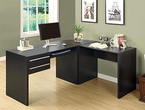 Monarch Specialties Cappuccino Hollow-core Desk - Corner Only