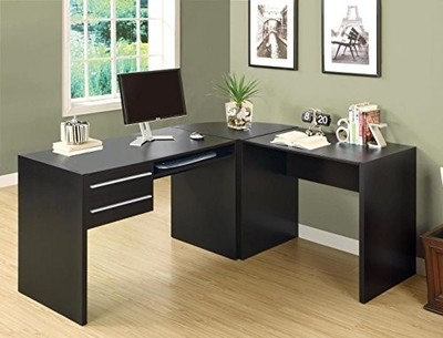 Monarch Specialties Cappuccino Hollow-core Desk - Corner Only