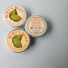Burt's Bees Lemon Butter Cuticle Cream 3 Lot 0.3 oz Each Travel Size