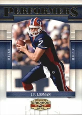 2007 Donruss Gridiron Gear Performers #39 J.P. Losman /500 - FB