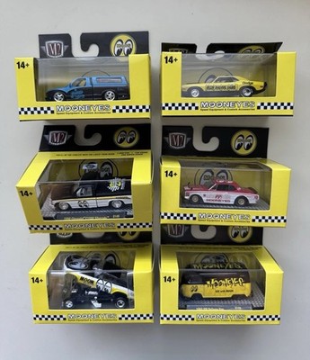 2026 M2 Machines MOONEYES Complete Set of 6 with Sleeve Walmart