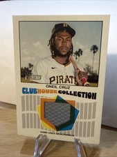 2026 Topps Heritage - Clubhouse Collection Relics Oneil Cruz #CCR-OC (MEM)