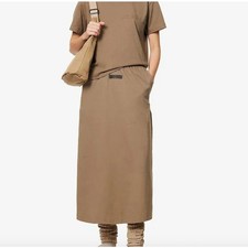 Fear of God Essentials Midi Skirt - Wood Sz. M