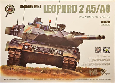 Border Model TK7201, German MBT LEOPARD 2 A5/A6, 1/72, MIB, TOP!