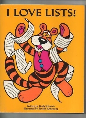 I LOVE LISTS! (TEACHER TIME-SAVERS SERIES) By Linda Schwartz Excellent Condition