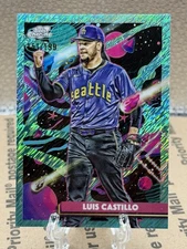 2025 Topps Cosmic Luis Castillo 087/199 Seattle Mariners