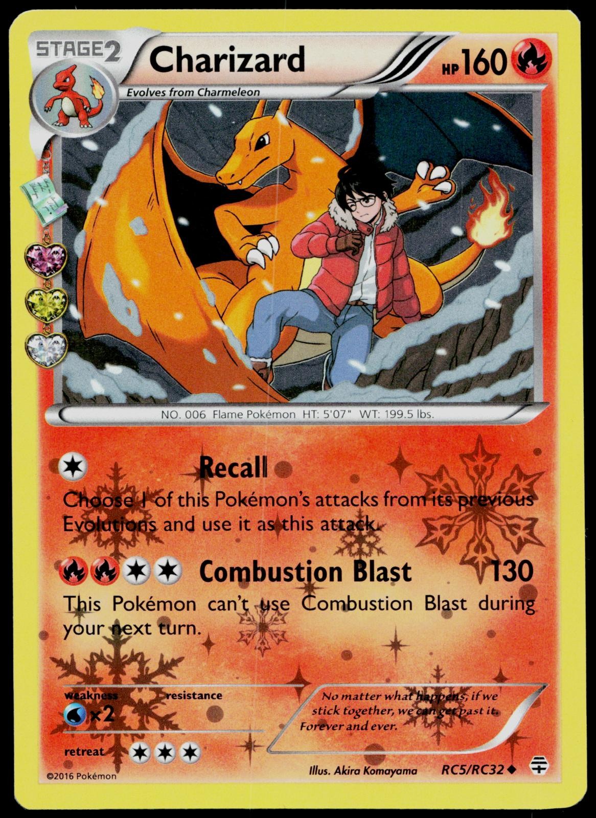 Charizard RC5/RC32 Uncommon Generations Pokemon Holo Lightly Played 3