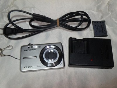 OLYMPUS FE-230 Compact Digital Camera Tested Working Seller Japan