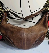 Coach 10044 Vtg Soho Hobo Crescent Braided Strap Shoulderbag 15x9