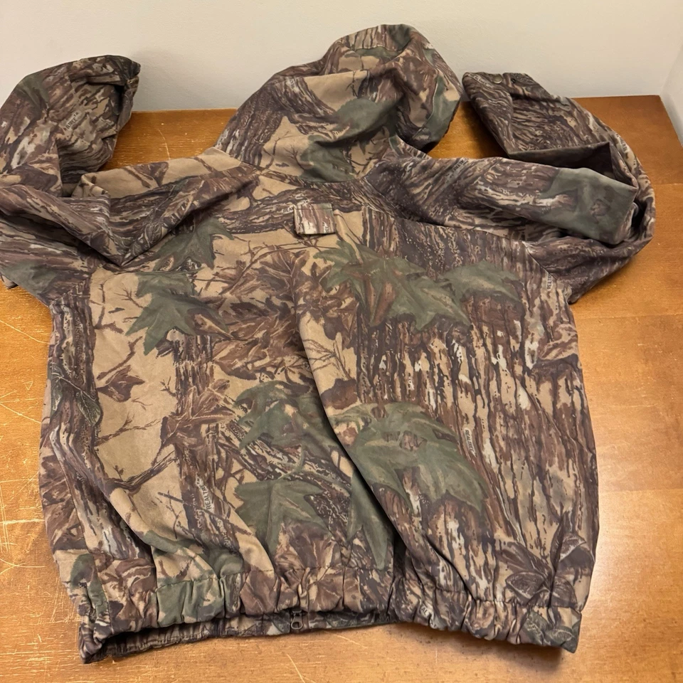 Vtg Cabelas Dry Plus Camo Full Zip Jacket Mens XL Thinsulate Hunting USA - Image 4 of 4